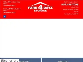 park4dayzstorage.com