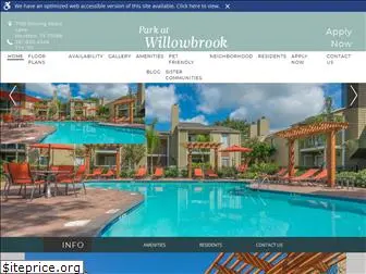 parkatwillowbrookapts.com