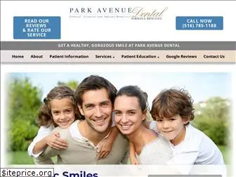 parkavenuedentalwantagh.com