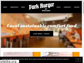 parkburgeroakland.com