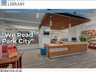 parkcitylibrary.org