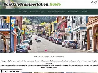 parkcitytransportation.guide