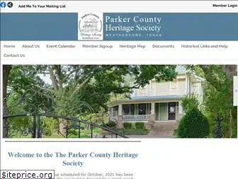 parkercountyheritagesociety.com