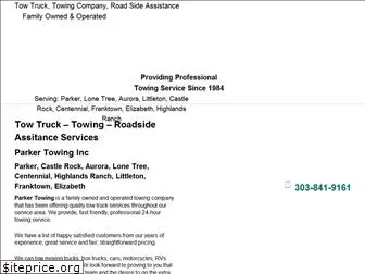 parkertowingservice.com