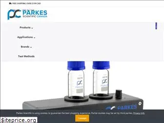 parkesscientific.com