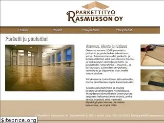 parkettityorasmusson.fi