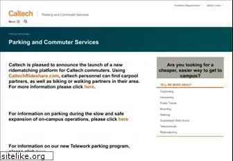 parking.caltech.edu