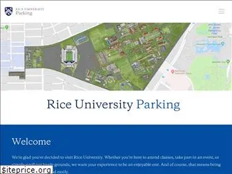 parking.rice.edu