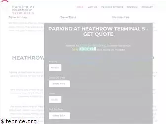 parkingatheathrowterminal5.co.uk