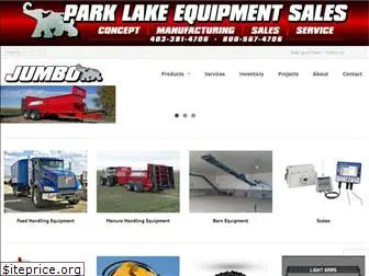 parklakeequipmentsales.com