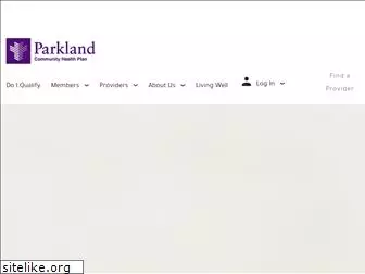 parklandhealthplan.com