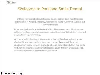 parklandsmiledental.com