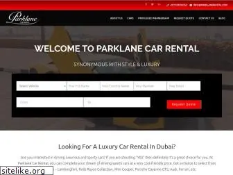 parklanecarrental.com