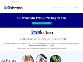 parkpetshop.com