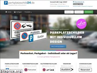 parkplatzschild24.de