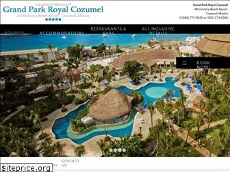 parkroyalcozumel.com