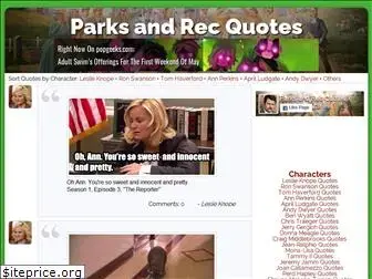 parksandrecquotes.org