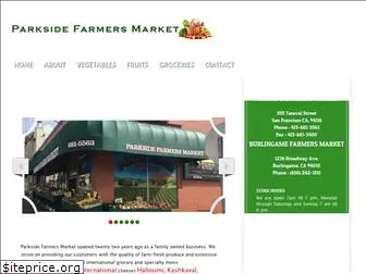 parksidefarmersmarket.com