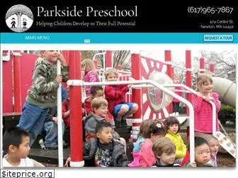 parksidepreschool.com