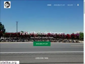 parkswholesalenursery.com