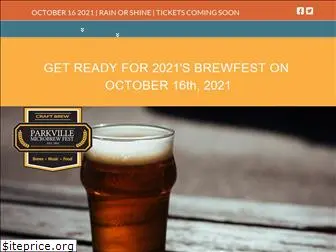 parkvillemicrobrewfest.com