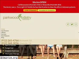 parkwoodpodiatry.com