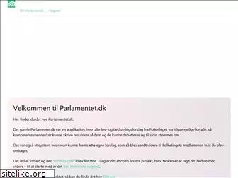 parlamentet.dk