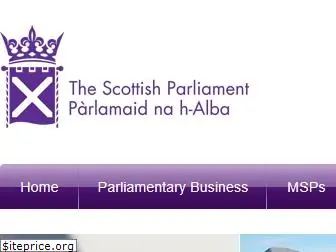 parliament.scot