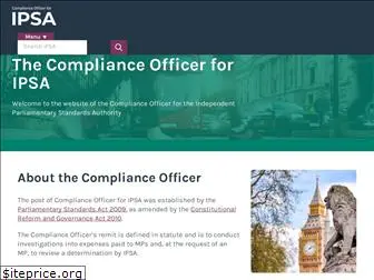 parliamentarycompliance.org.uk