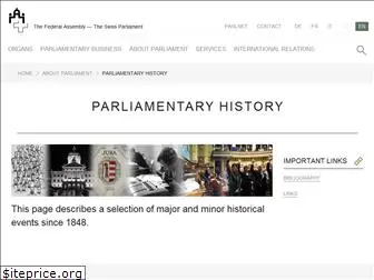 parliamentaryhistory.ch