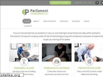 parliamentchiropractic.com