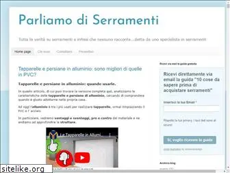 parliamodiserramenti.com