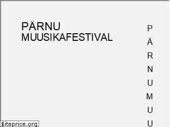 parnumusicfestival.ee