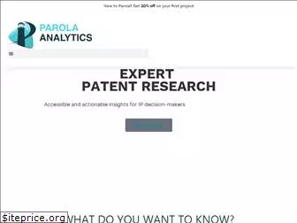 parolaanalytics.com