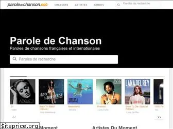 paroledechanson.net