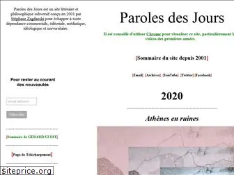 parolesdesjours.free.fr