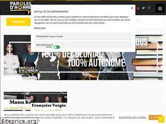 parolesdhonneur.com