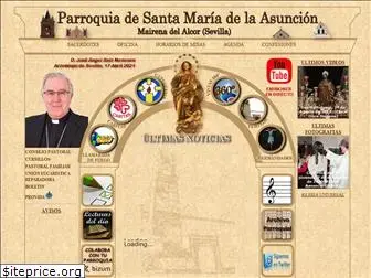 parroquiamairenadelalcor.org