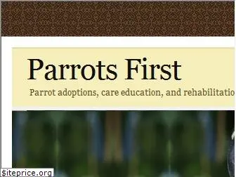 parrotsfirst.org
