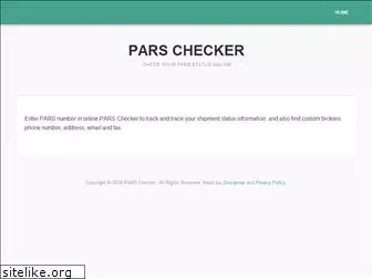parschecker.com
