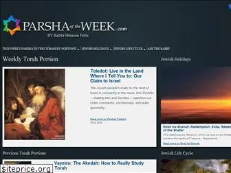 parshaoftheweek.com