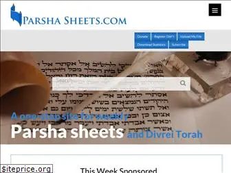 parshasheets.com