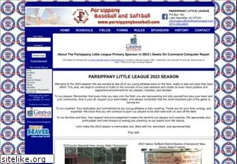 parsippanybaseball.com