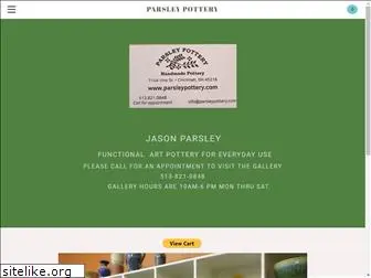parsleypottery.com