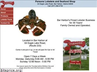 parsons-lobsters.com