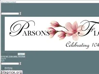 parsonsflorist.com