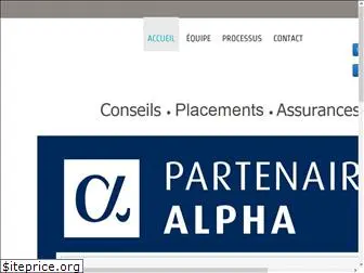 partenairesalpha.com