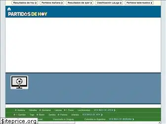 partidos-de-hoy.com