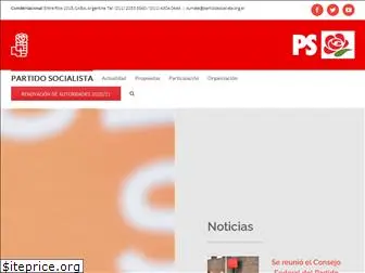partidosocialista.org.ar