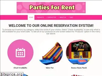 partiesforrent.com